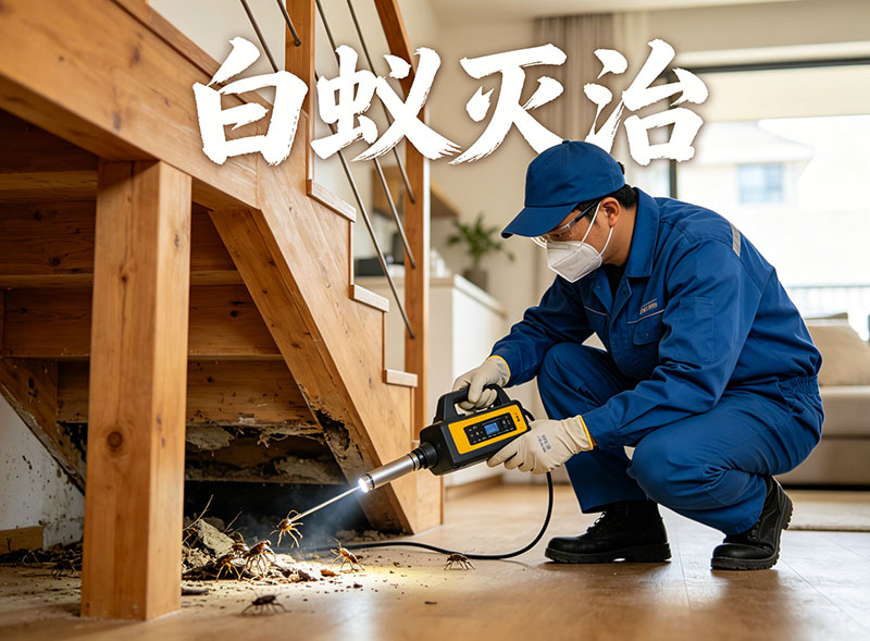 松江区白蚁灭治服务｜专业消杀，筑牢建筑安全防线